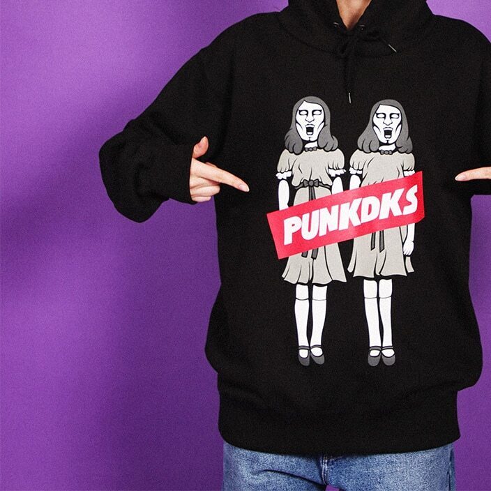 画像3: パンクドランカーズ あいつ双子パーカ